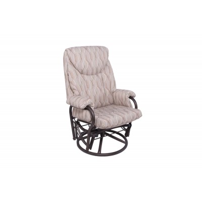 Chaise bercante, pivotante et inclinable 03 (3950/Cascade084)